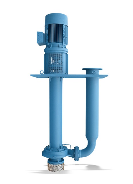 Насос вертикальный полупогружной мокрой или сухой установки KSB INVCP 65/125 Канализационные установки и насосы